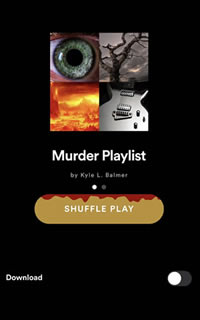 cover of Murder Playlist by Balmer